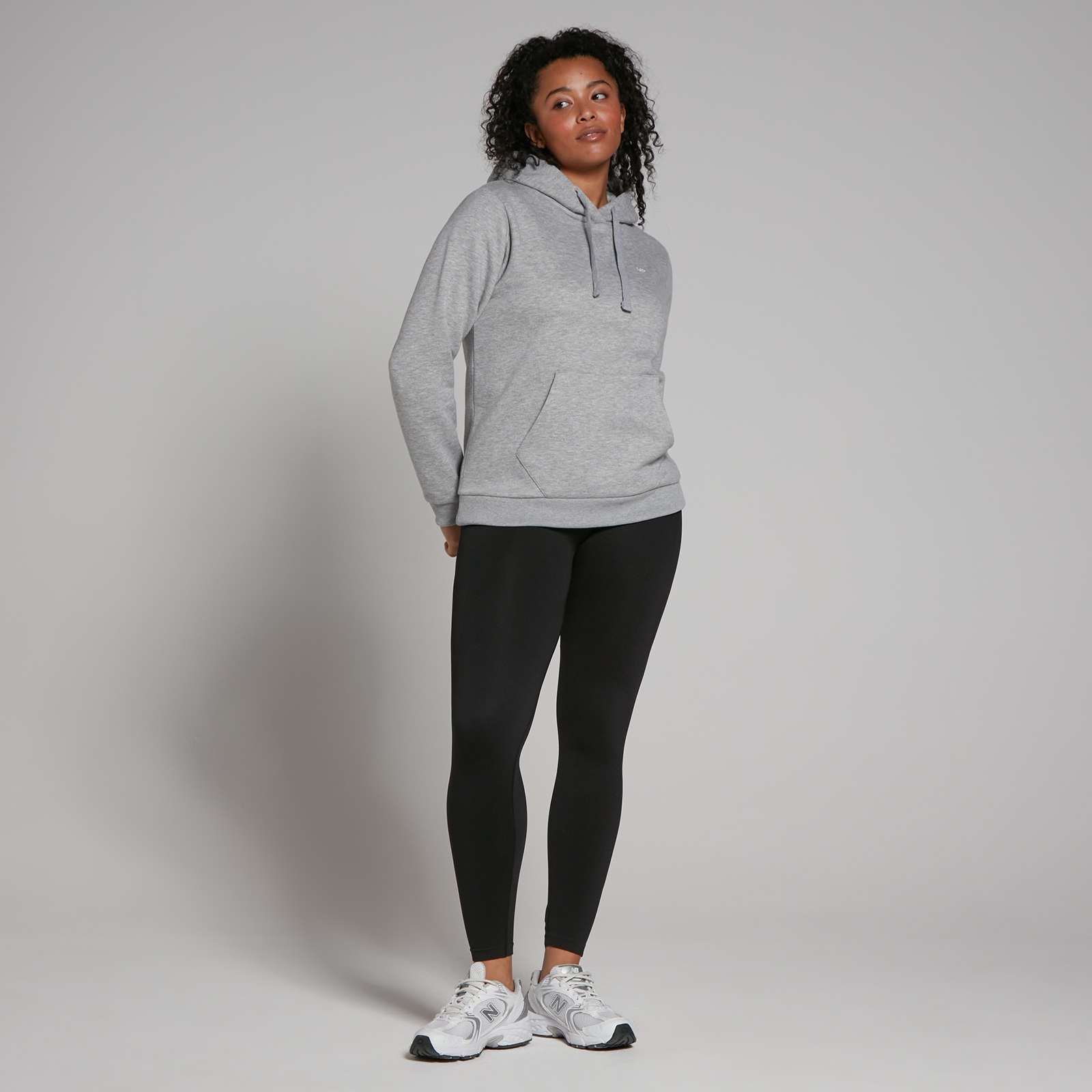 Sweat à capuche MP Rest Day pour femmes - Gris chiné