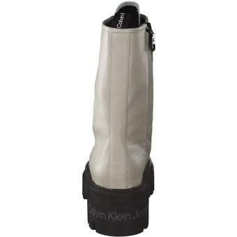 Calvin Klein Chunky Combat Boots in weiß