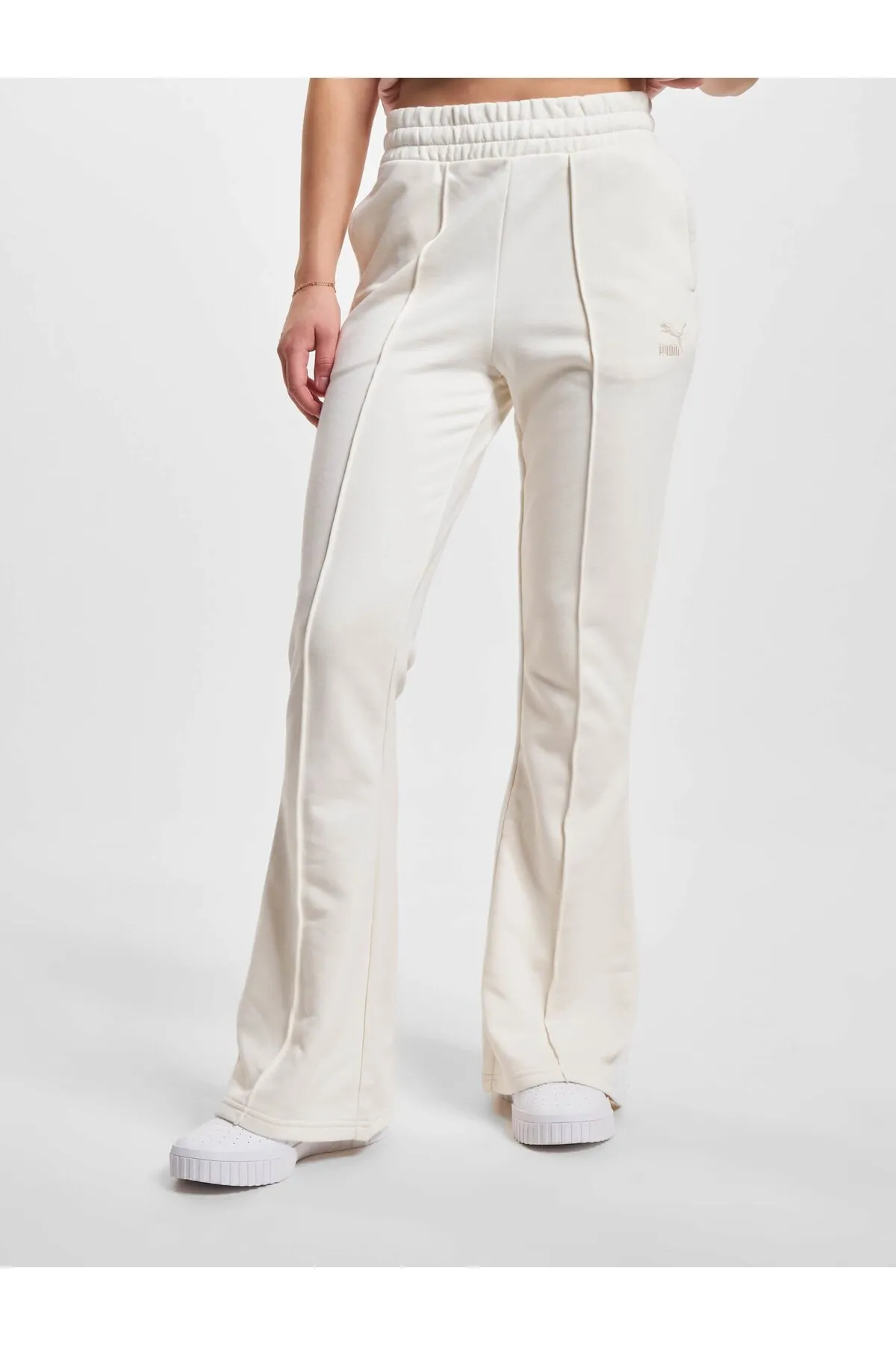 Puma  Jogginghose - Weiß - Straight