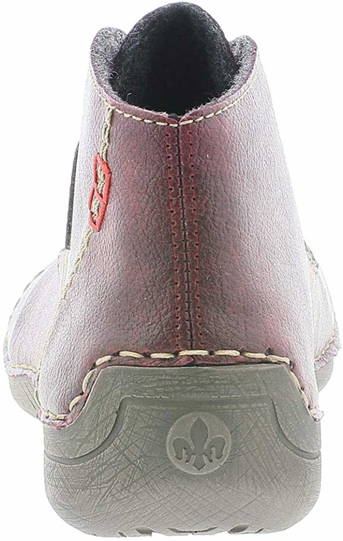 RIEKER Stiefeletten rot