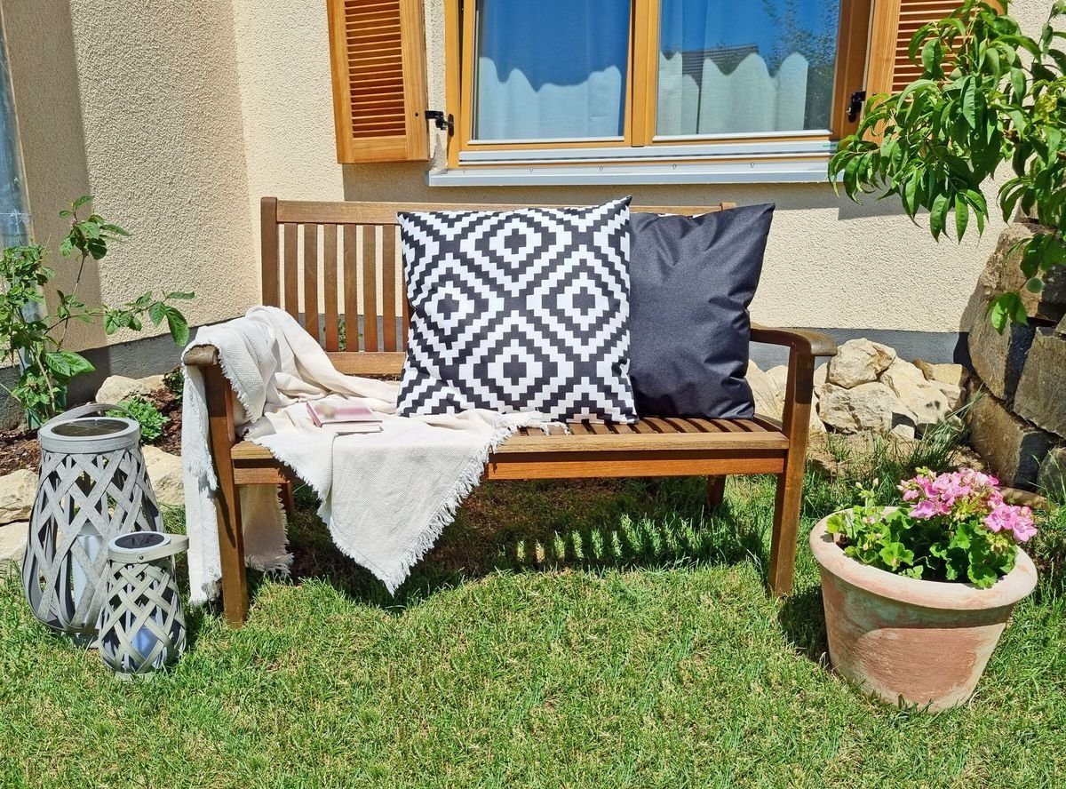 JACK Dekokissen JACK XXL Outdoor Lounge Kissen 60x60cm Motiv Dekokissen inkl. Füllung, mit Lotus-Effekt, Robust, Strapazierfähig, für Innen & Außen geeignet