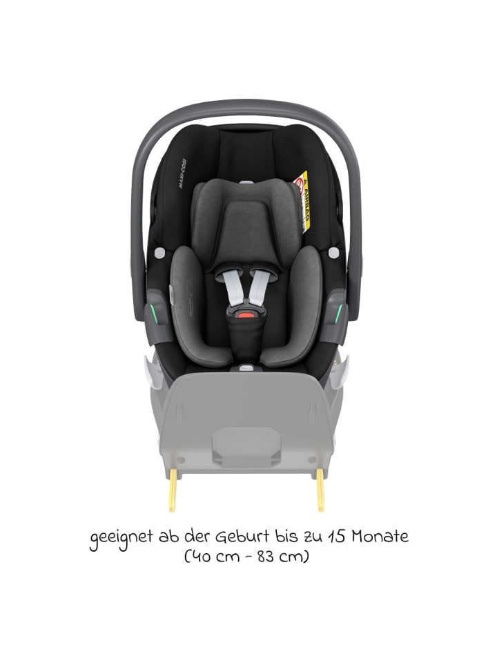Maxi-Cosi Babyschale Pebble 360 i-Size drehbar ab Geburt - 15 in schwarz günstig kaufen onesize