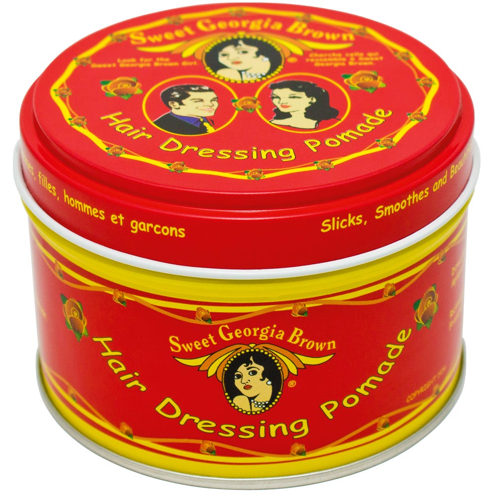 Sweet Georgia Brown Hair Dressing Pomade (ROT) 114 g