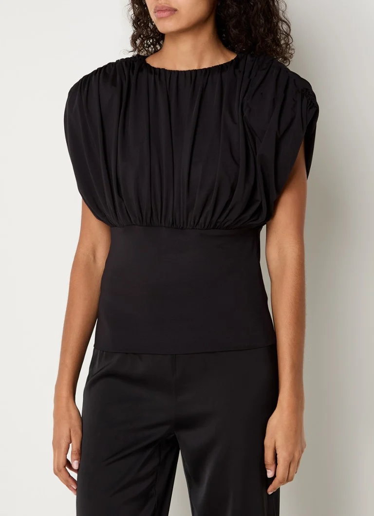 Co'Couture Cattia top with pleat detail