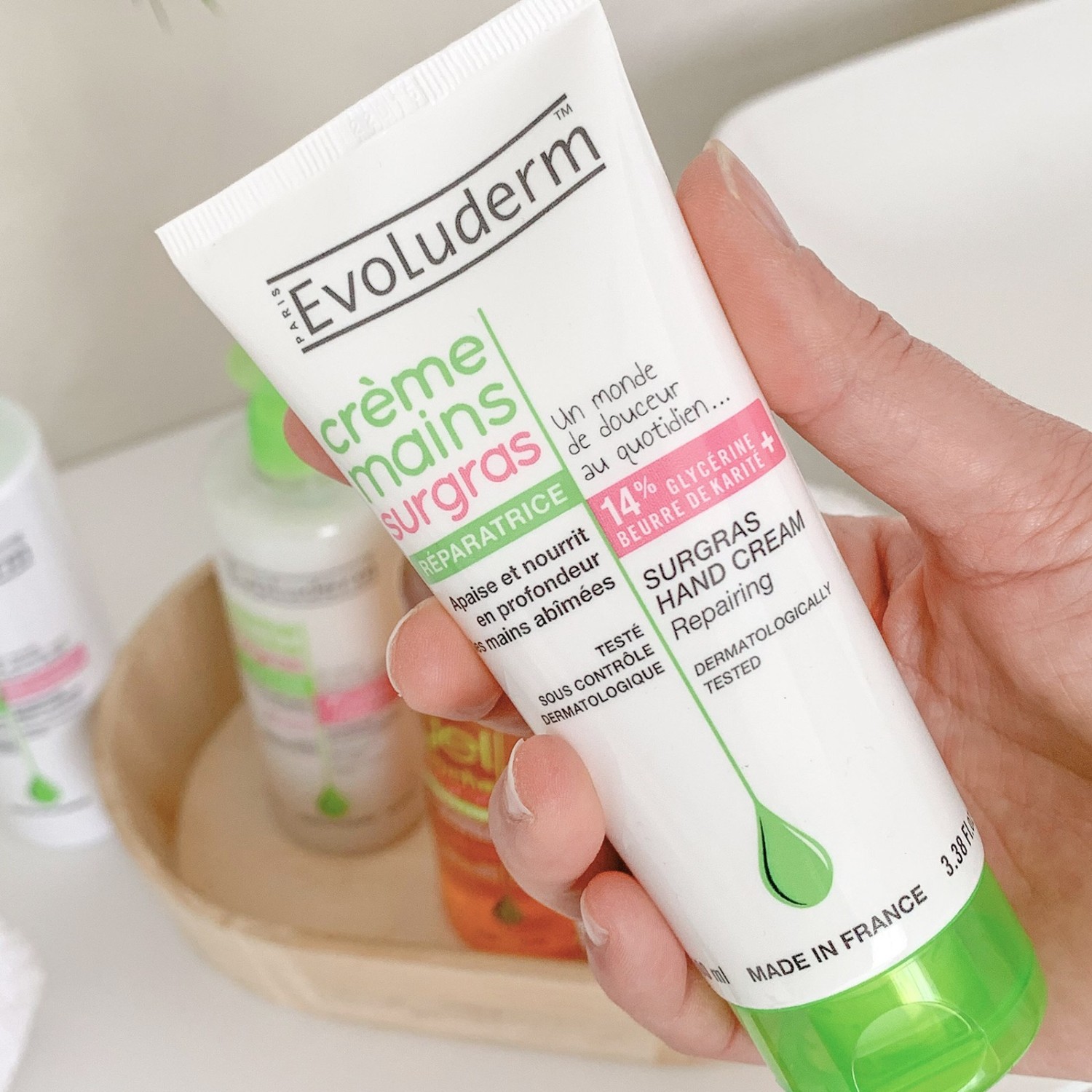 Cremă de mâini reparatoare Evoluderm Ultra-Rich
