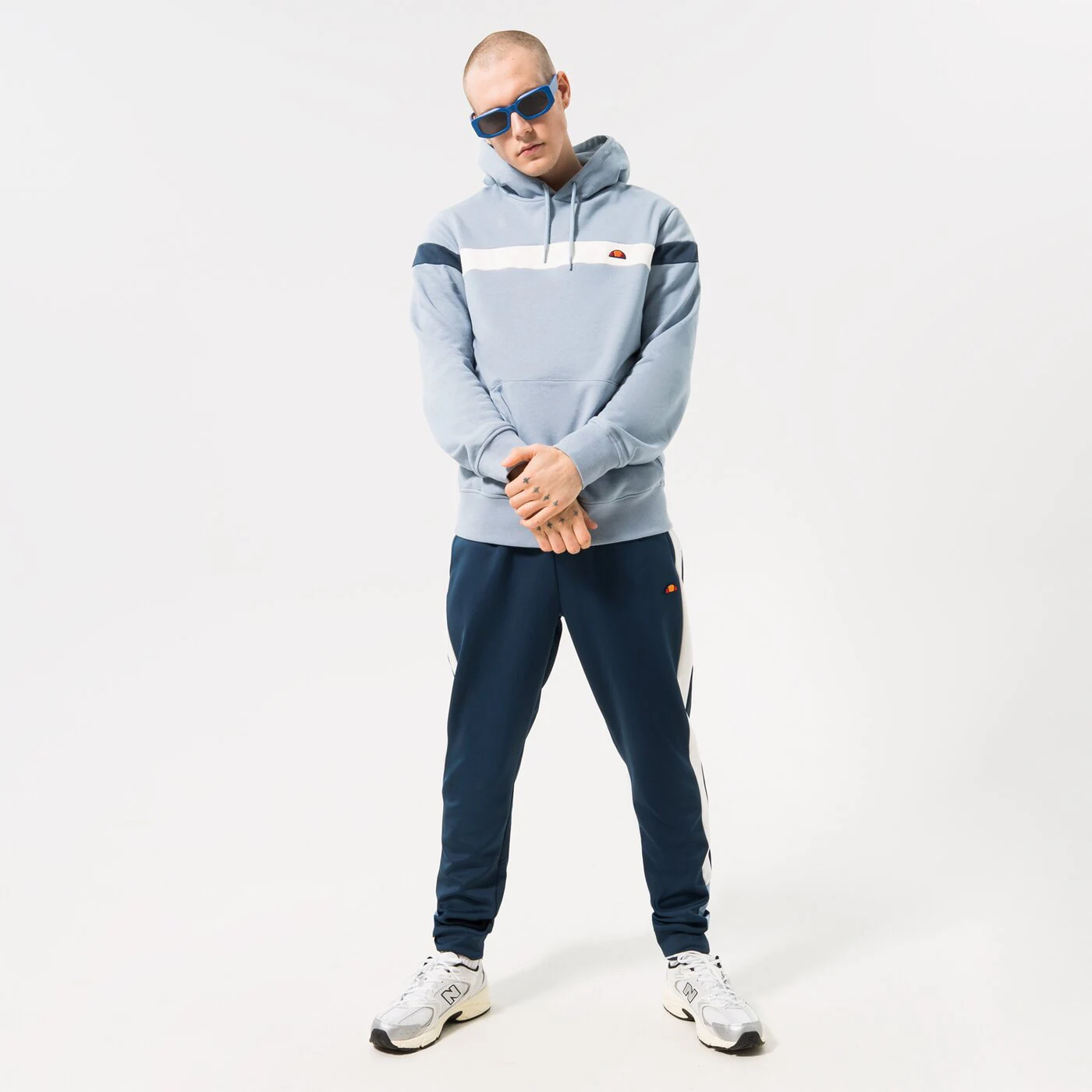 ELLESSE HOODIE PIETRO OH HOODY LBLUE Blau
