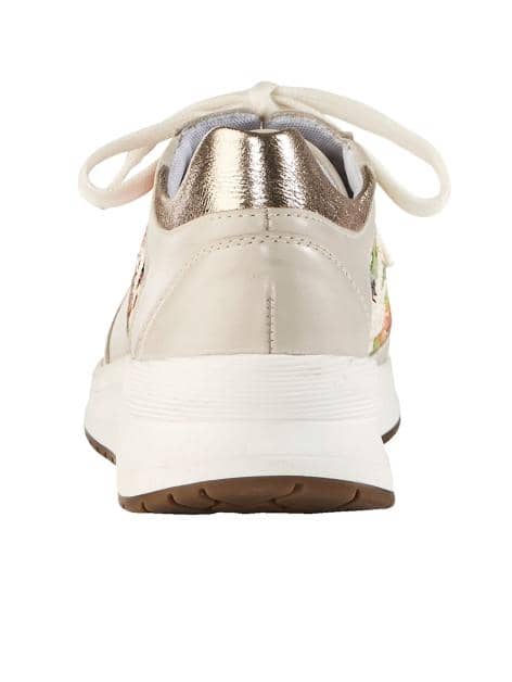 Schnürschuh mit wunderschönem Print