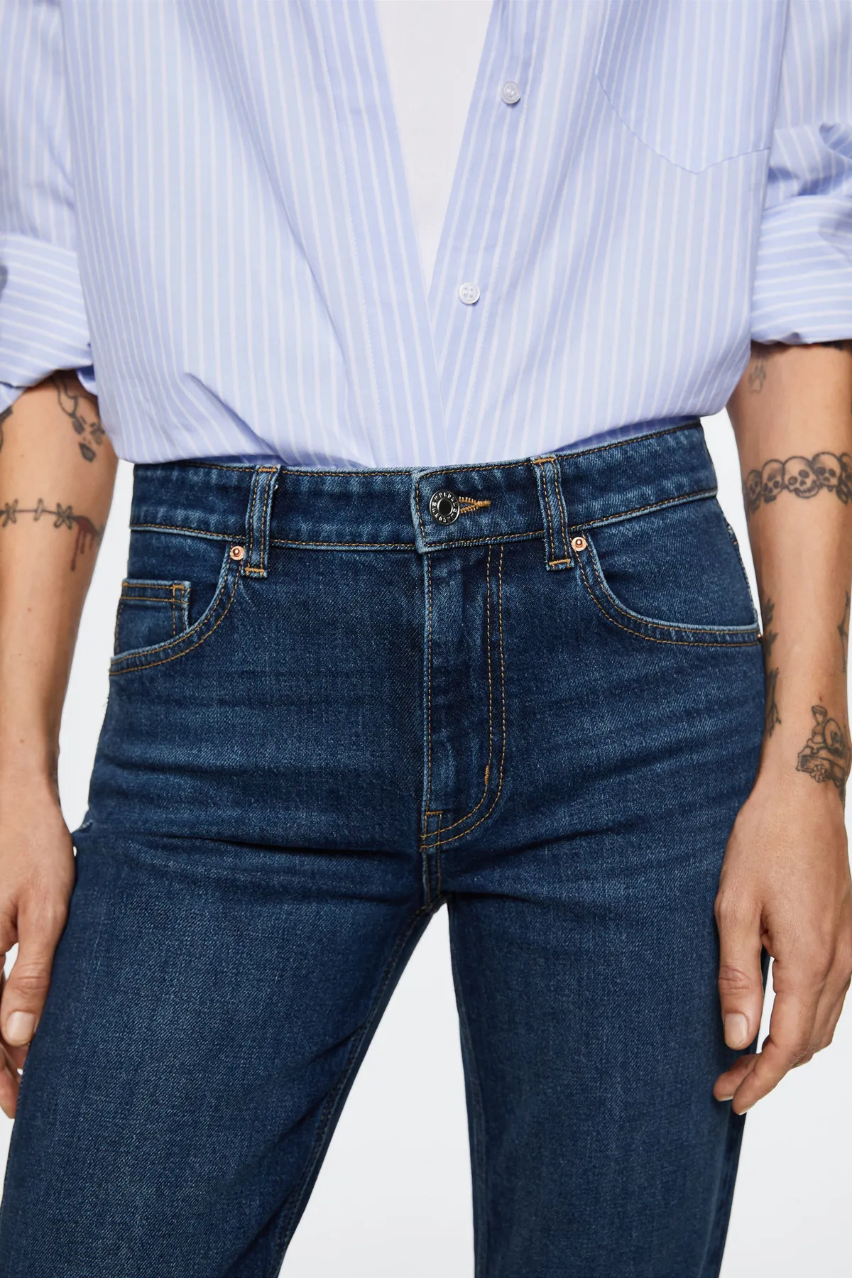 MANGO  37025914 Jeans Dunkelblau