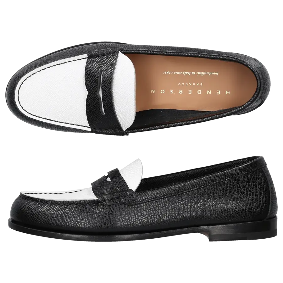 Henderson - Loafer MIA Saffiano - schwarz