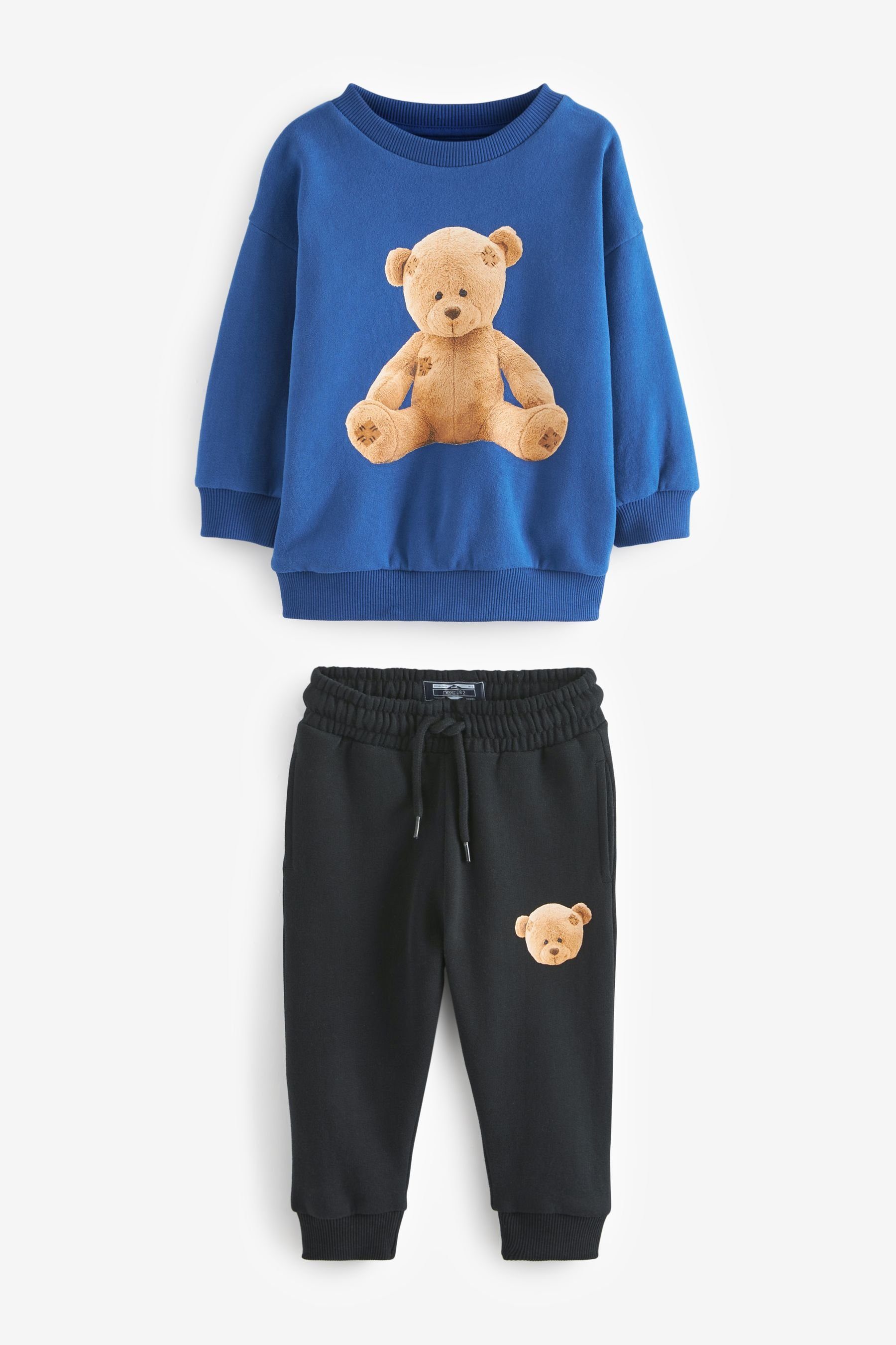 Next Sweatanzug Sweatshirt mit Motiv und Jogginghose im Set (2-tlg)