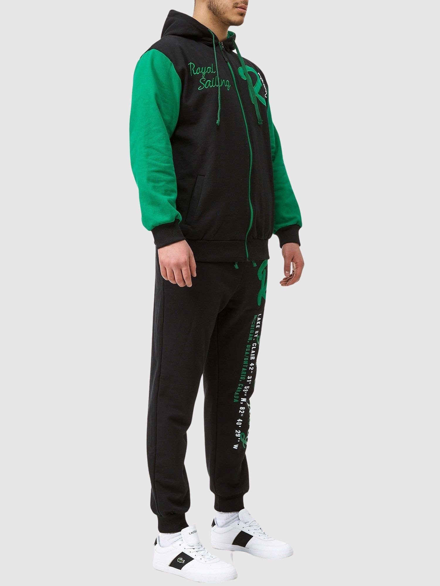 John Kayna Jogginganzug Herren Jogginganzug Sportanzug Männer Trainingsanzug Sportbekleidung (Sportanzug Jogger Trainingsanzug), Fitness Freizeit Casual