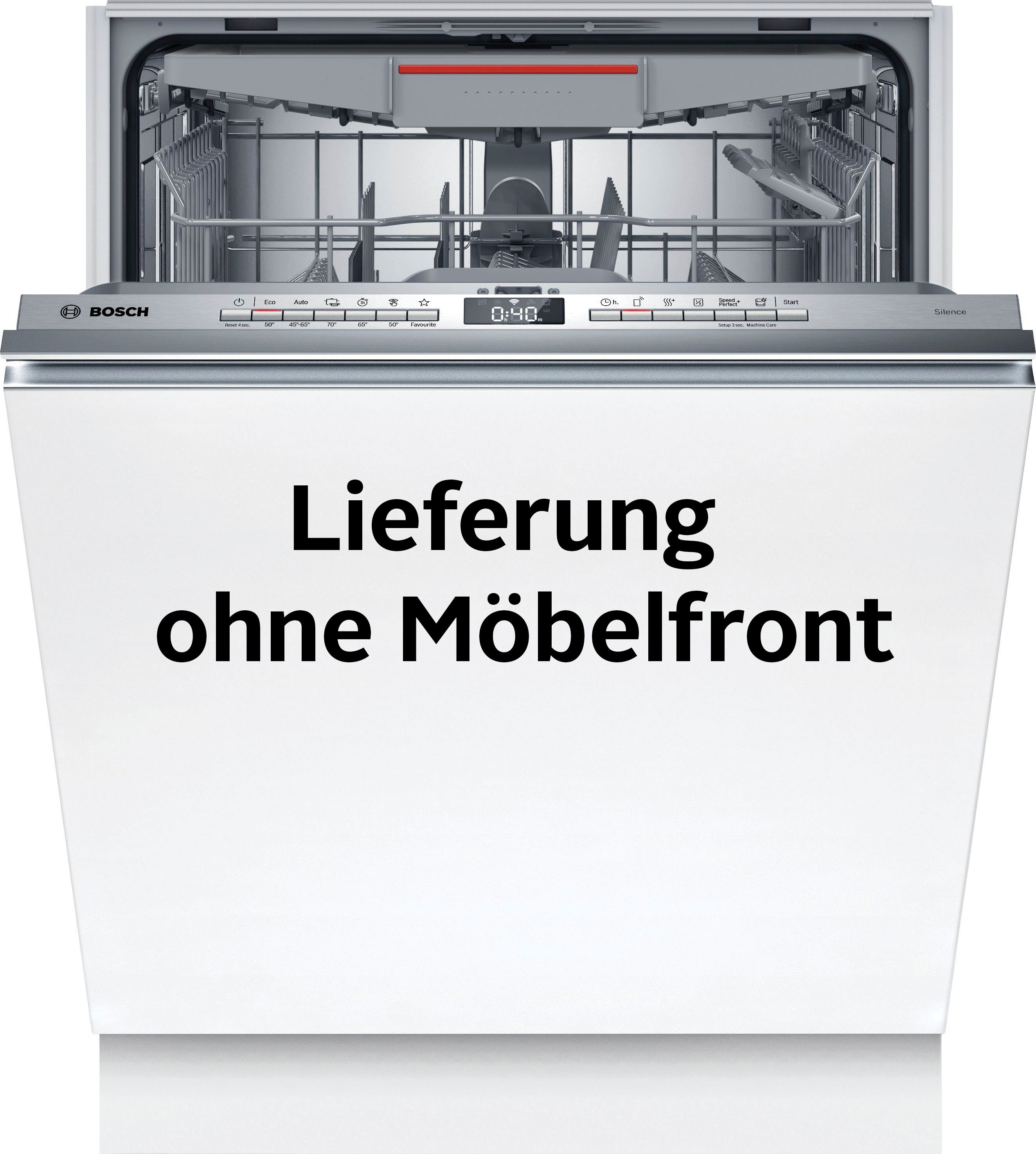 BOSCH vollintegrierbarer Geschirrspüler Serie 4, SMV4HVX00E, 14 Maßgedecke