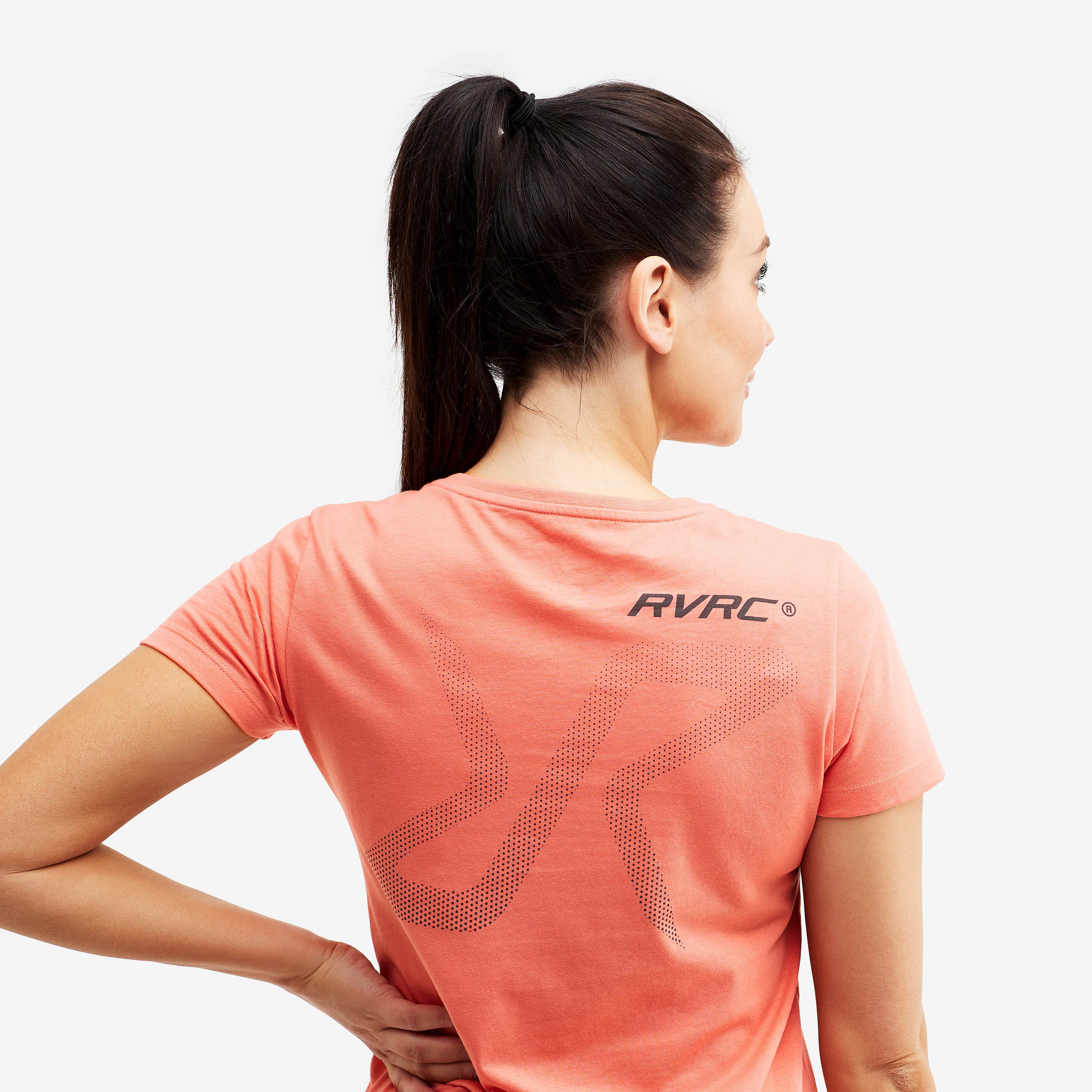 Fat Graphic Tee Femme Burnt Coral