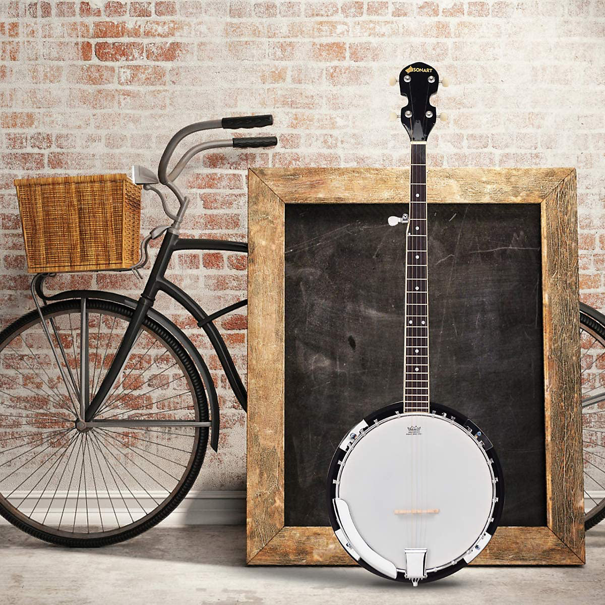 5 Saiten Banjo 39 Zoll mit Stimmgerät