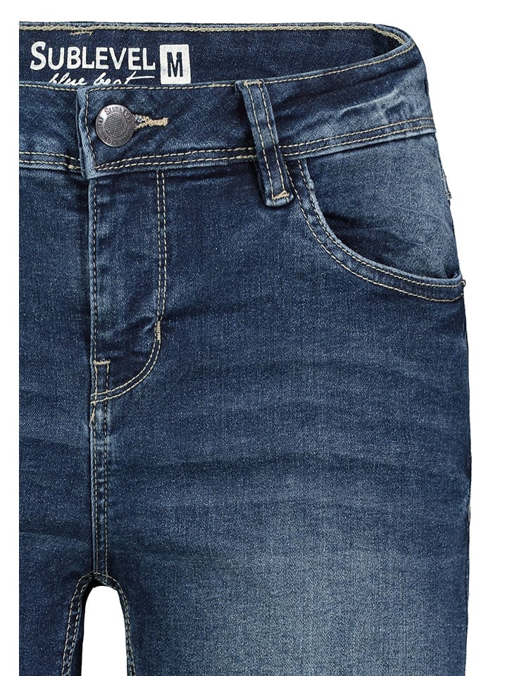 Sublevel Jeans - Slim fit - in Dunkelblau günstig kaufen