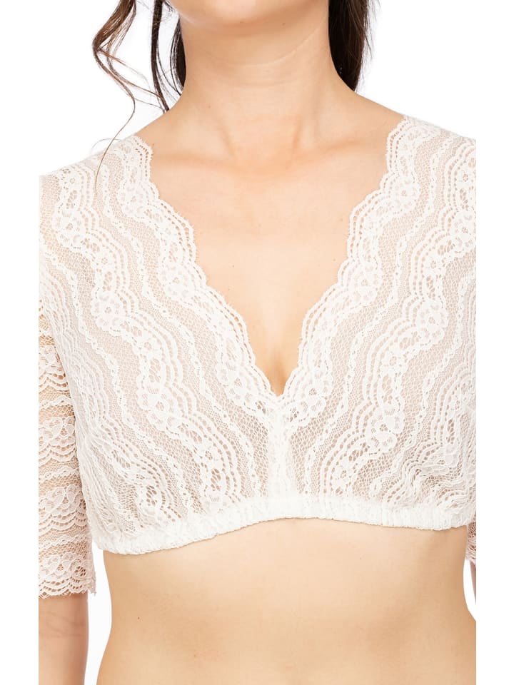 MarJo Dirndlbluse GINA-LOTTA in offwhite günstig kaufen 46