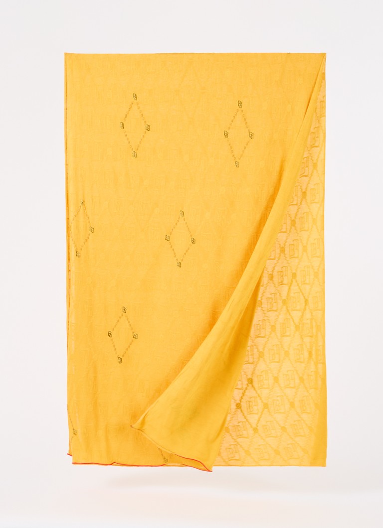 BYLIMA Szalik Enchante zdobiony kryształkami, 200 x 75 cm