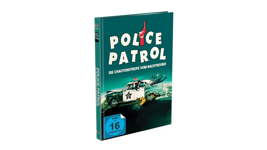 POLICE PATROL - Die Chaotenstreife vom Nachtrevier - 2-Disc Mediabook Cover C (Blu-ray + DVD) Limited 250 Edition - Uncut