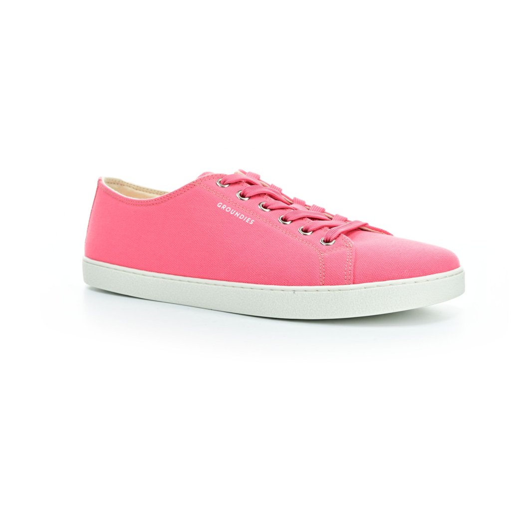 Groundies Lima Coral W Canvas Barfußschuhe