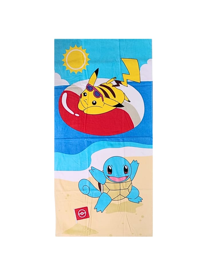 Pokémon Strand-/Badetuch Pokémon - (L) 140 cm x (B) 70 cm in Bunt günstig kaufen 140