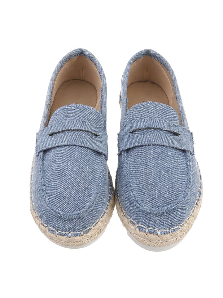 Ital-Design Halbschuh in Hellblau günstig kaufen