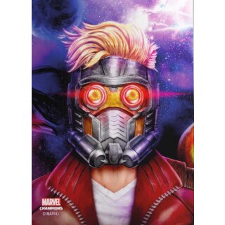 Gamegenic - Marvel Champions FINE ART Sleeves – Star-Lord (51 Sleeves)