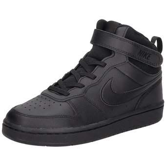 Nike Court Borough Mid 2 Sneaker in schwarz
