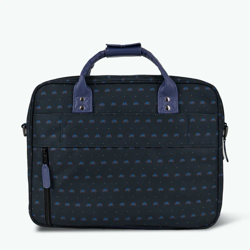 Padua dark blue laptop bag