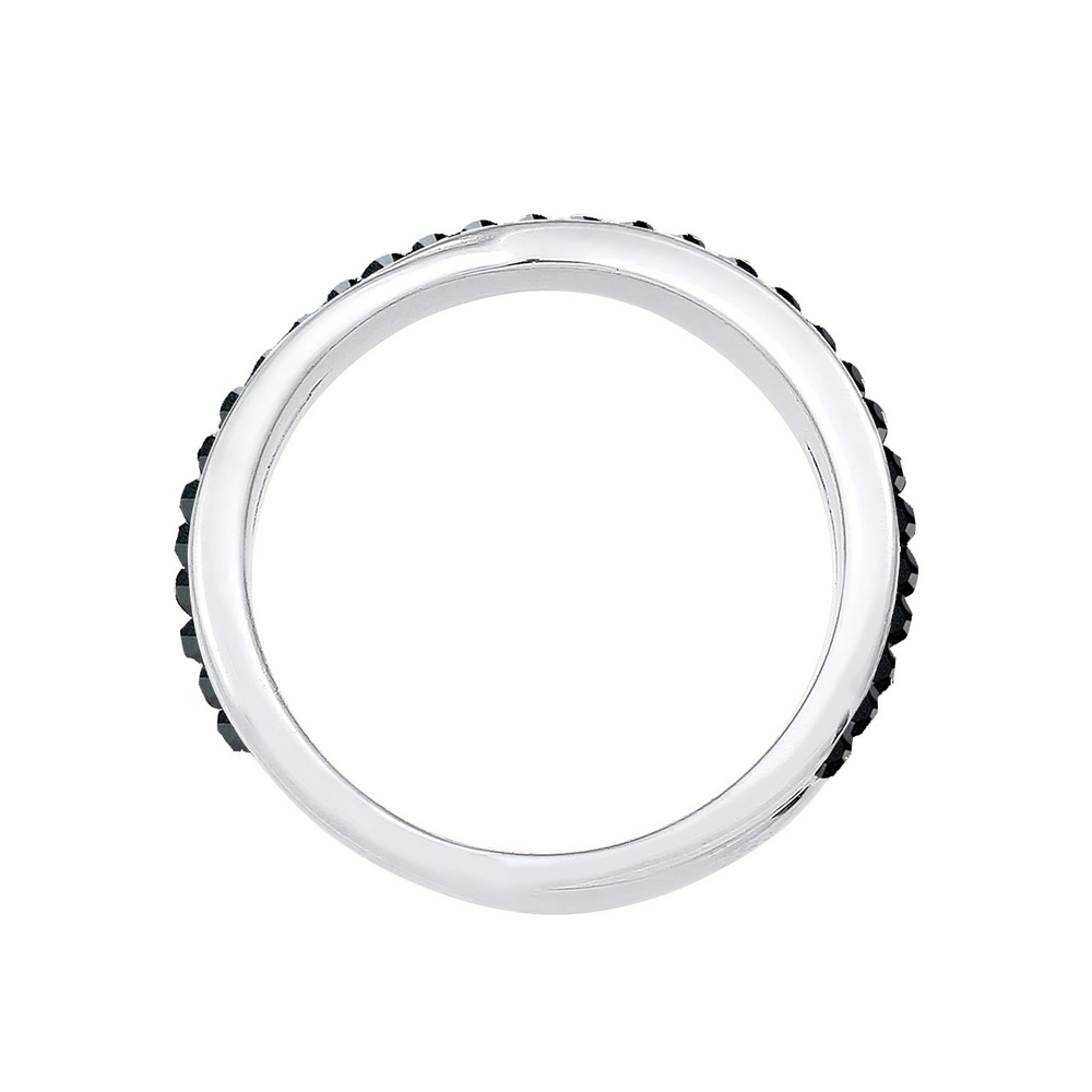 Elli Elli Bague Femme d'Emballage Élégant avec Cristaux en Argent Sterling 925 Bague