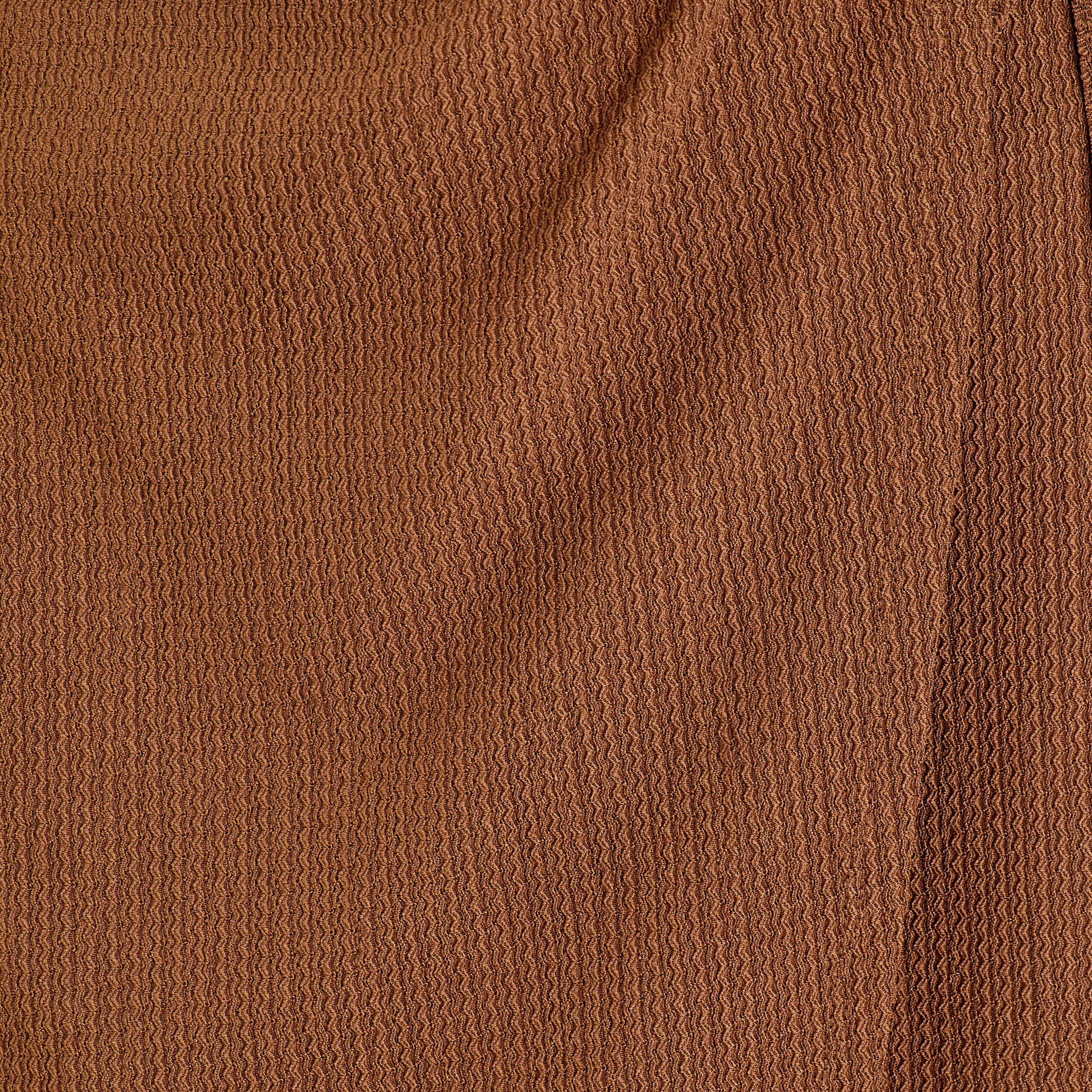 Robe portefeuille à cordons marron femme | Cache Cache
