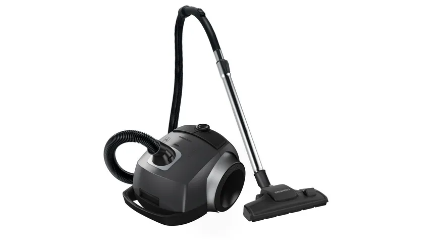 GRUNDIG Bodenstaubsauger VCC 6250 ECO grau, schwarz