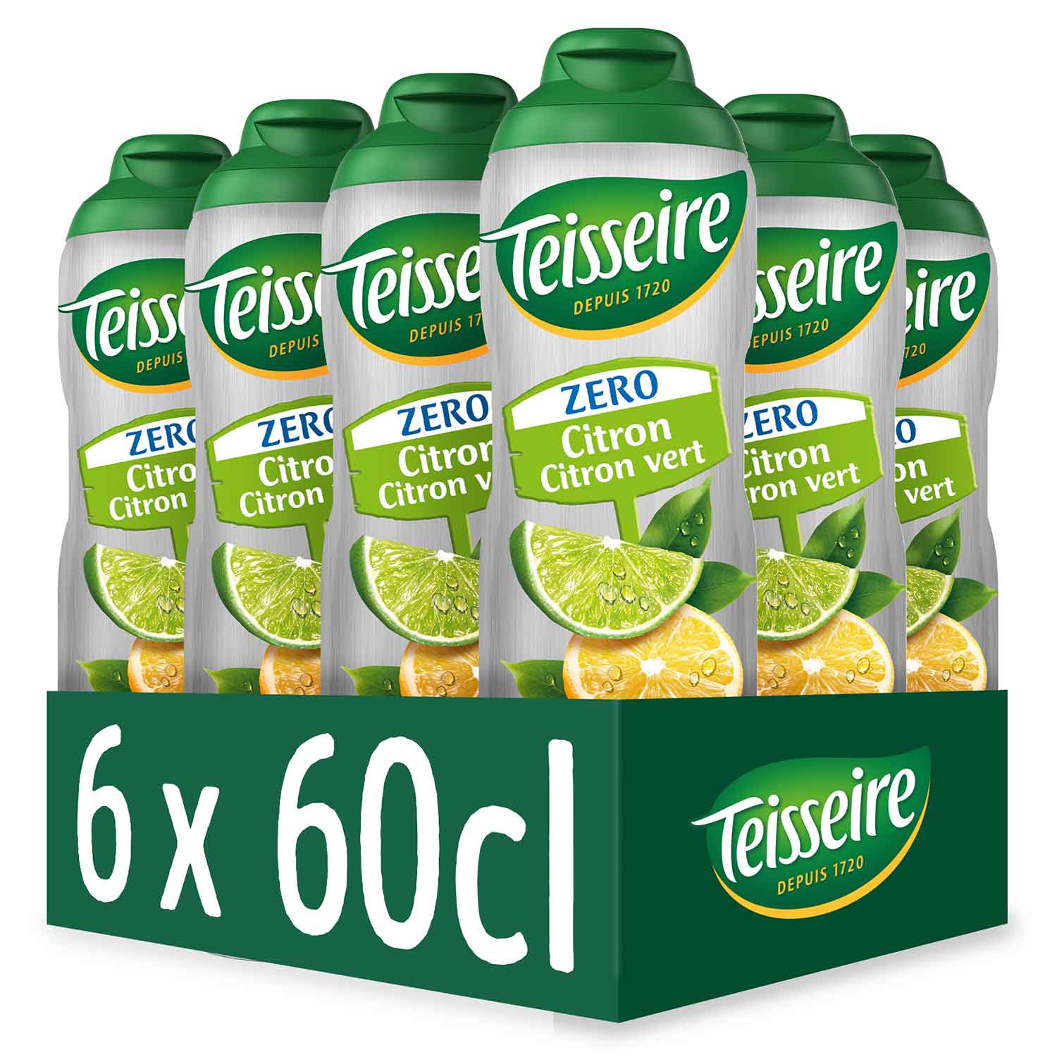Teisseire Zero Zitrone-Limette 600ml