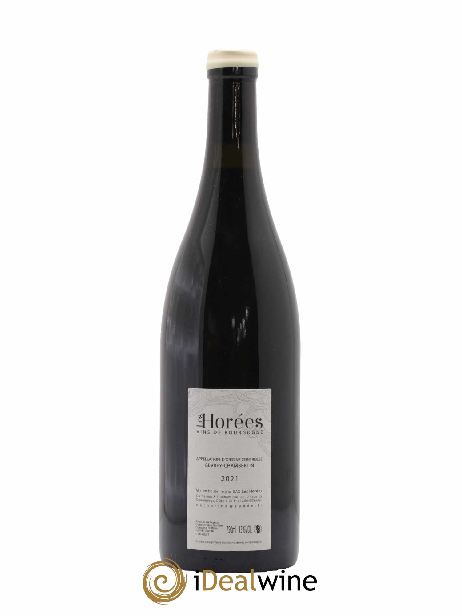 Gevrey-Chambertin En Reniard Les Horées  2021 - Lot de 1 Bouteille