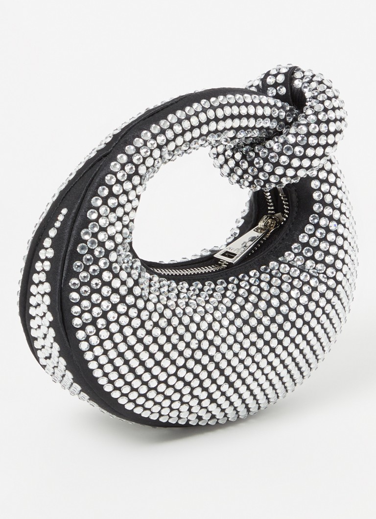 JW PEI Abacus Crystal handbag with rhinestones