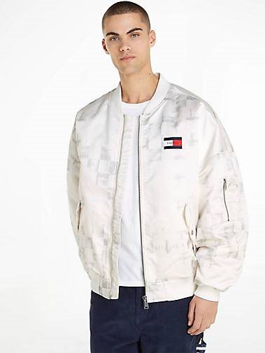 TOMMY-JEANS TJCU CKERBOARD SATEEN BOMBER