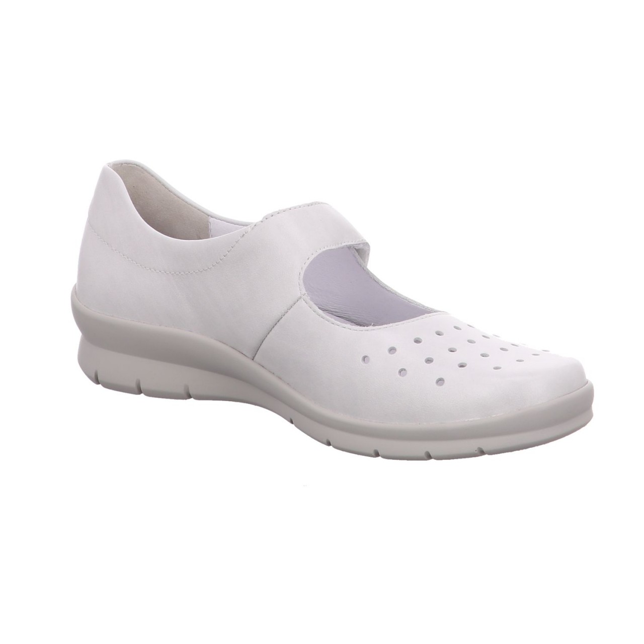 SEMLER Komfort Slipper weiss Xenia