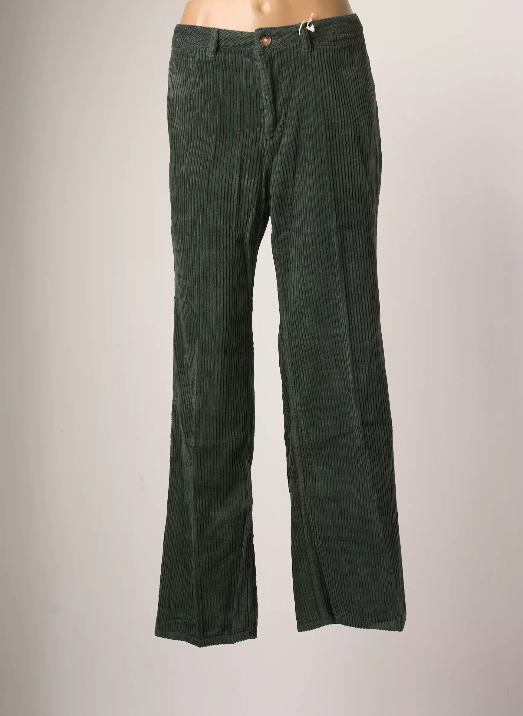 Labdip Pantalons Droits Femme couleur vert