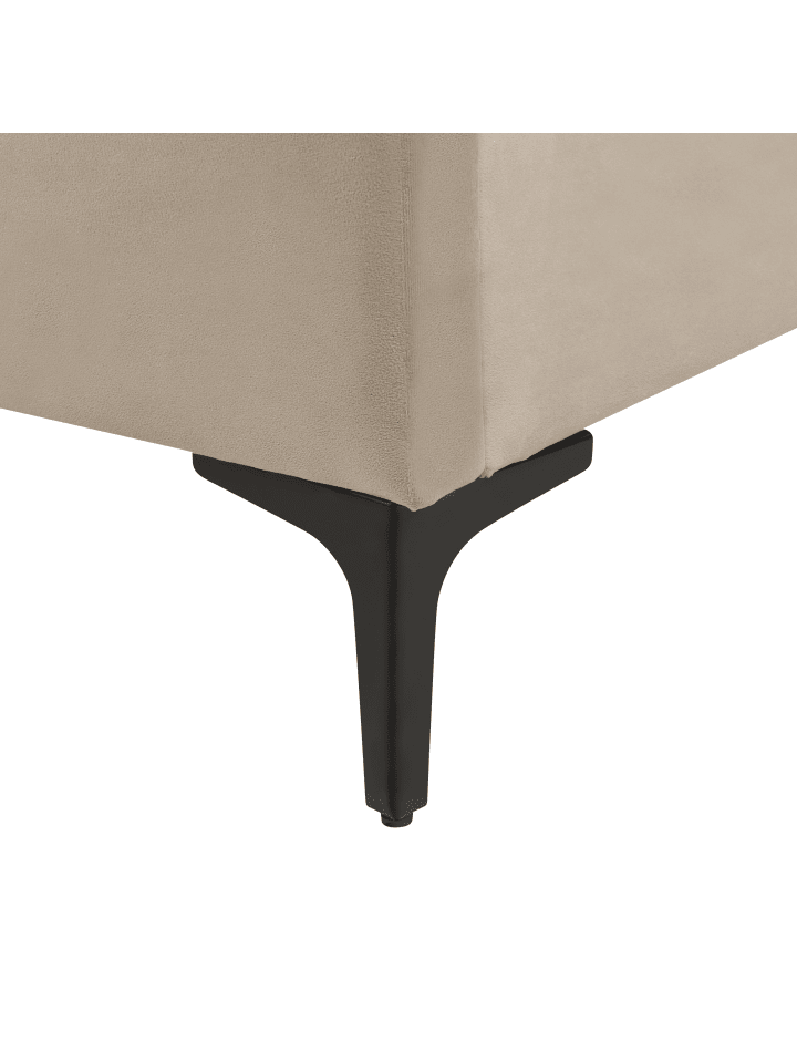 Beliani Doppelbett SUZETTE in Beige - (W) 188 x (H) 98 x (L) 212 cm günstig kaufen onesize