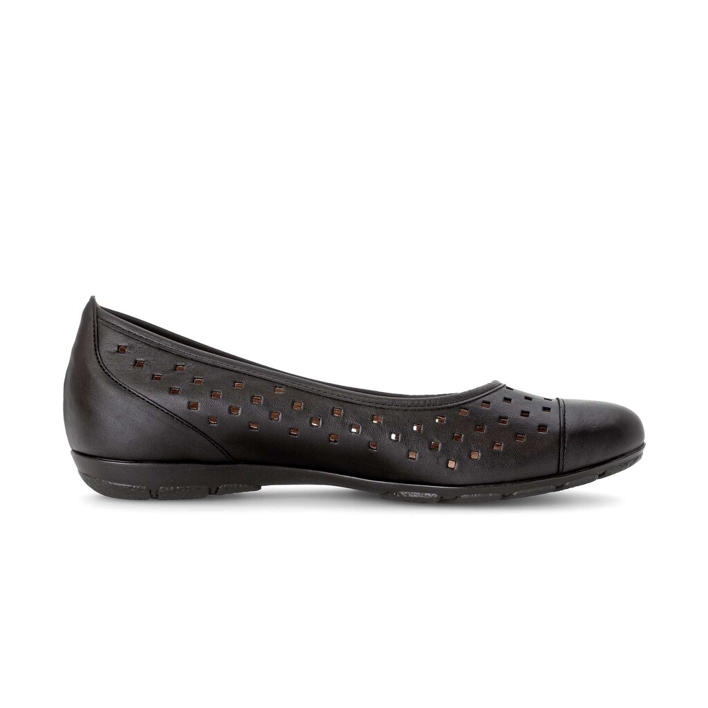 Gabor fashion Eleganter Ballerina schwarz