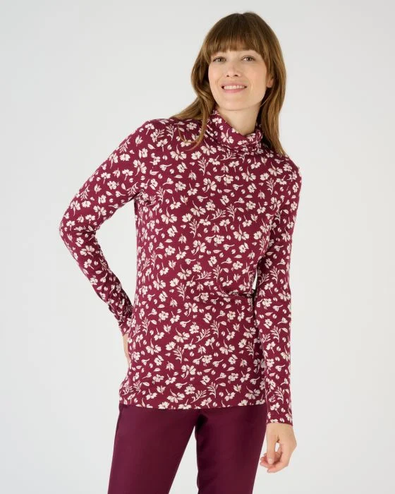 Sous pull maille col roulé