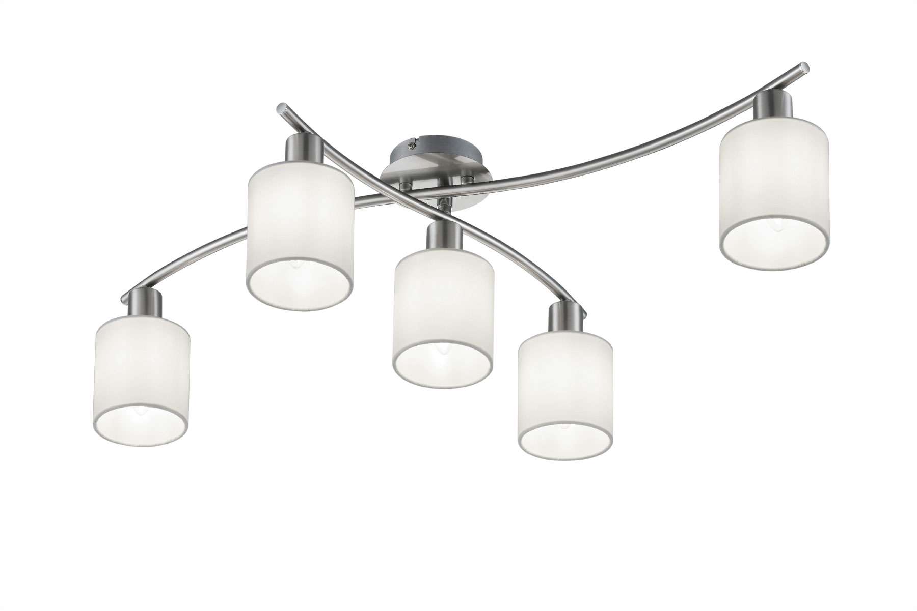 Trio LeuchtenDeckenleuchte 5flg