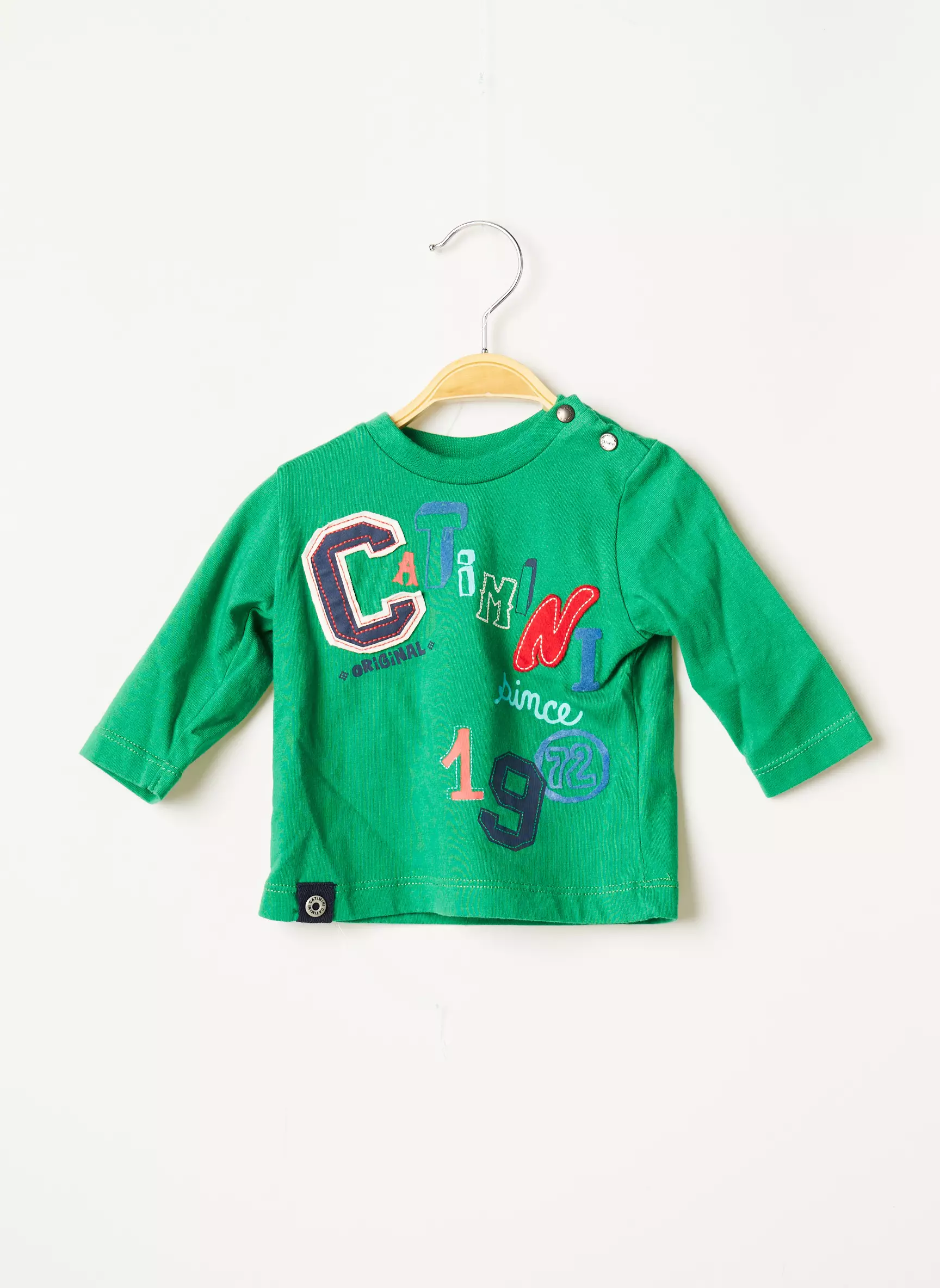 Catimini Tshirts Garcon couleur vert