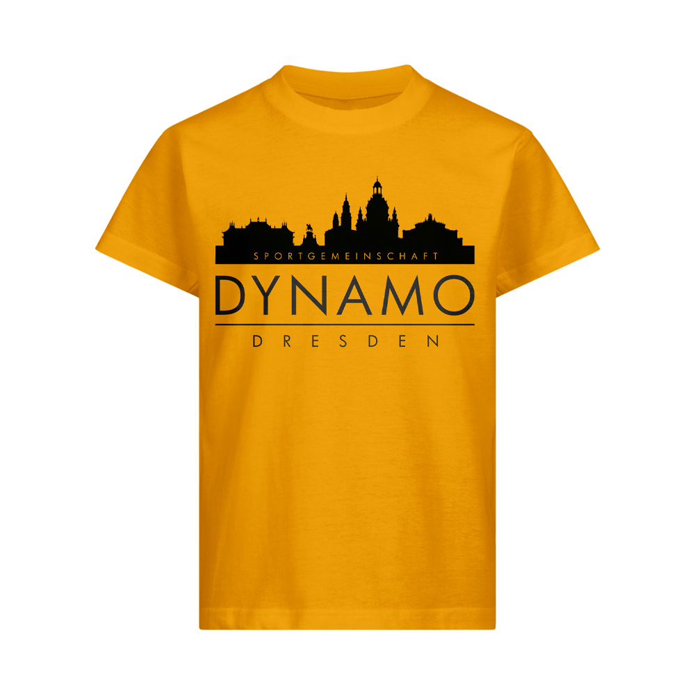 Kinder T-Shirt SKYLINE gelb