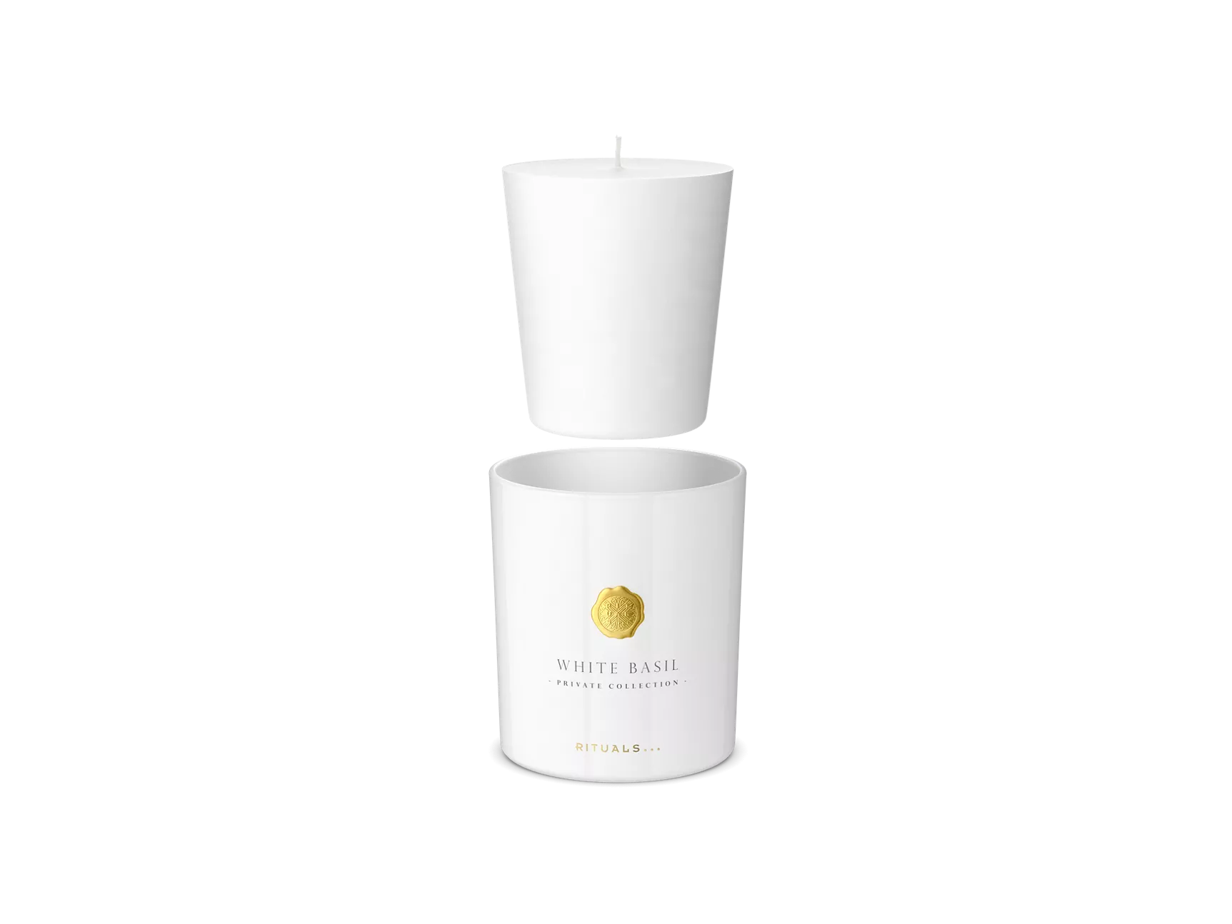 Recharge de bougie parfumée au basilic blanc 360 g