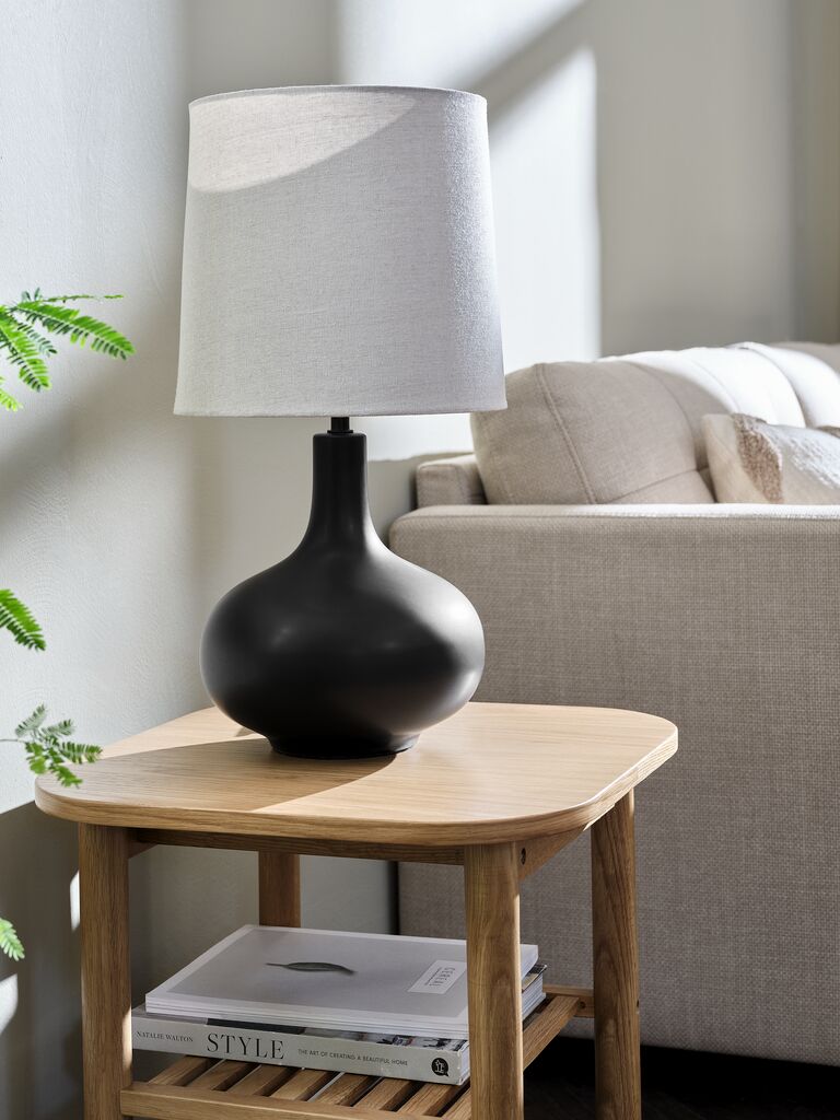 JOACHIM JOACHIM table lamp Ø27xH54cm beige/black
