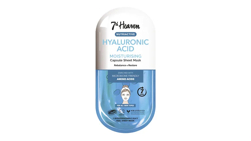 Montagne Jeunesse 7th Heaven Nutriskin Tuchmaske Hyaluronsäure