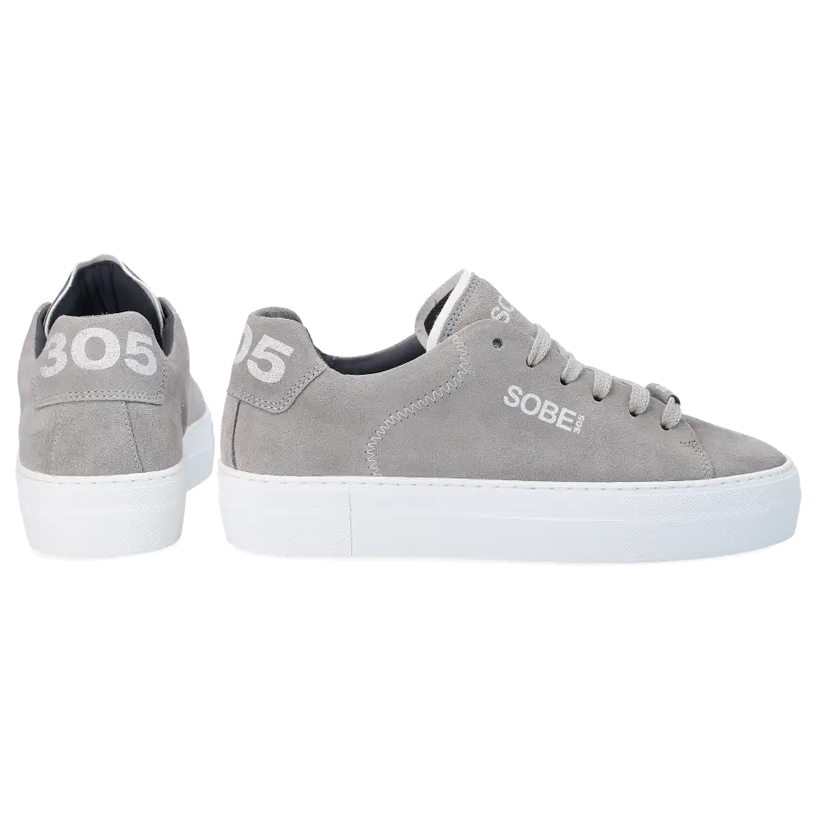 305 SOBE - Sneaker low MIAMI Veloursleder - grau