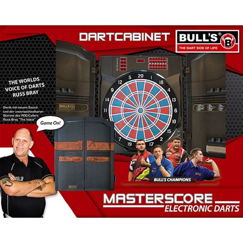 BULL'S DARTBOARD MASTER SCORE RB SOUND ELEKTRONIK DARTBOARD