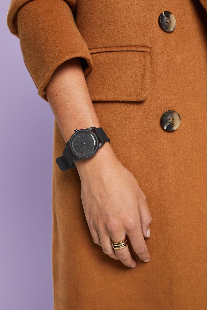Uhr mit Gummiarmband