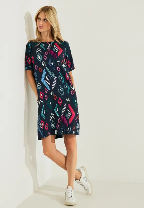CECIL Kleid mit Alloverprint
